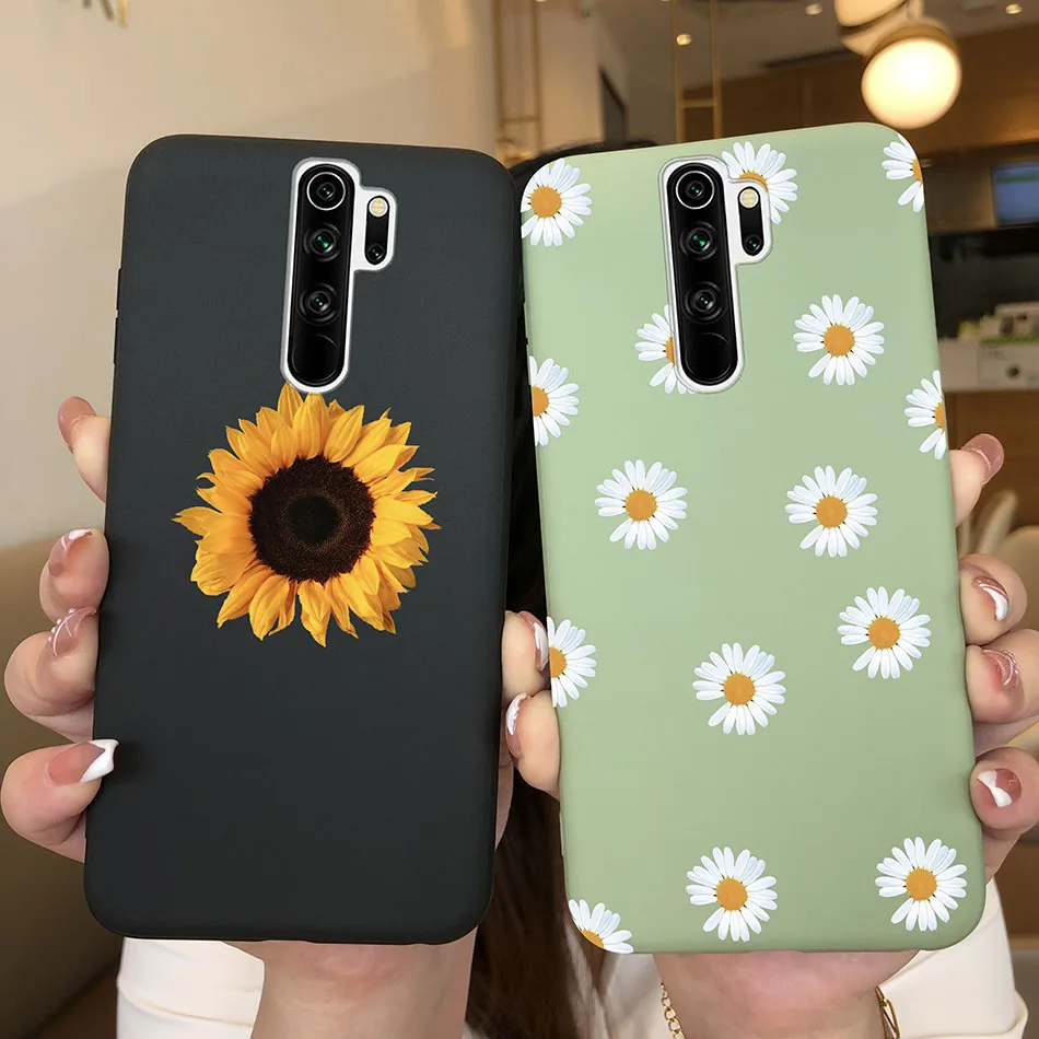 Funda TPU Xiaomi Redmi Note 8 Pro – Diseño Girasol y Mariposa - imagen 3