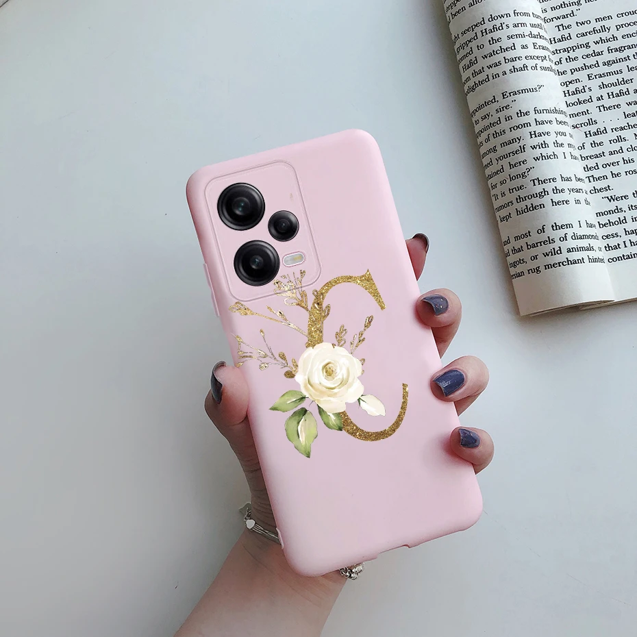 Funda Silicona Xiaomi Redmi Note 12 Pro / Plus 5G Rosa Negro
