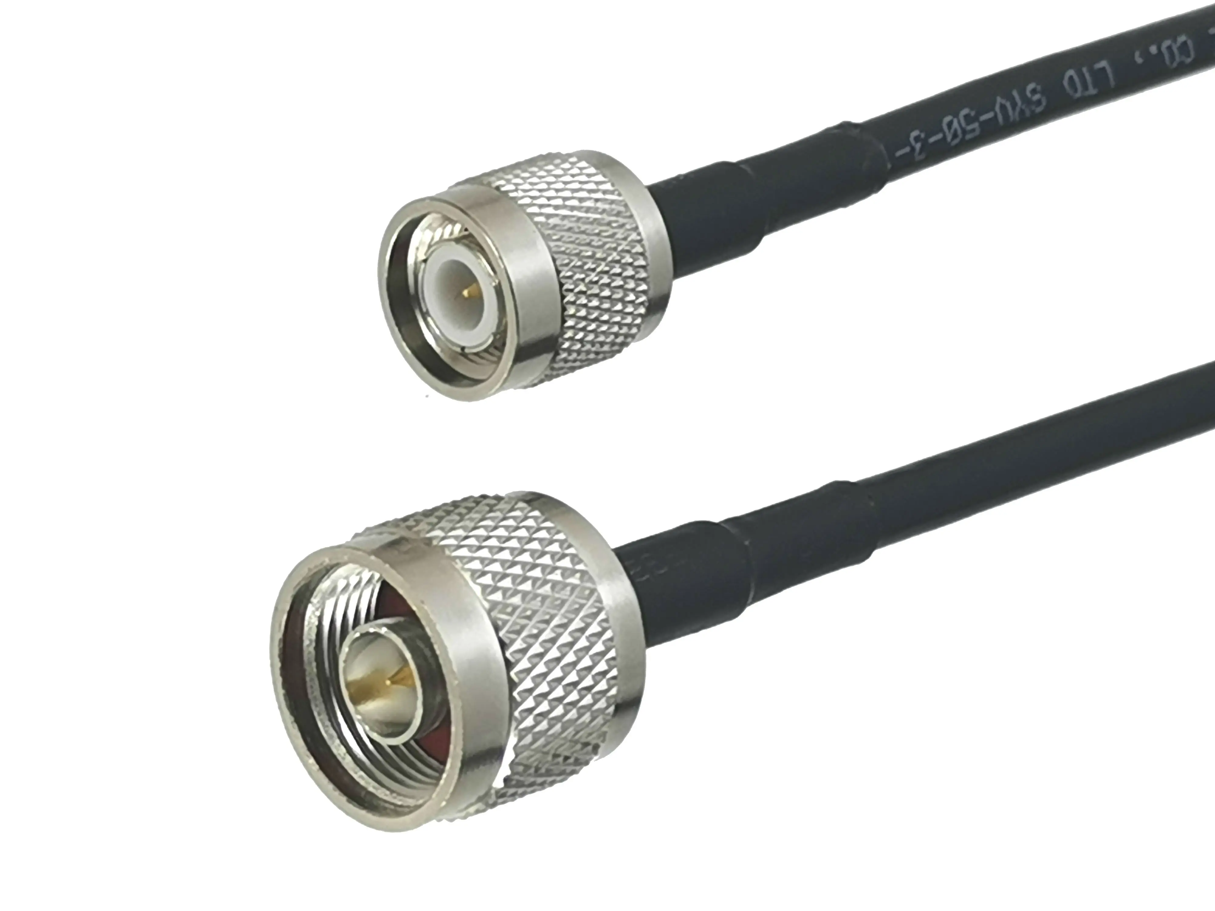 Conector N macho a TNC macho
