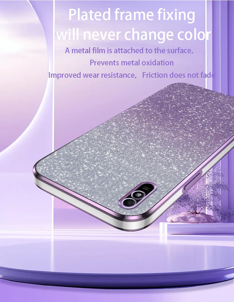 Funda Xiaom Redmi 9A colores gradiente