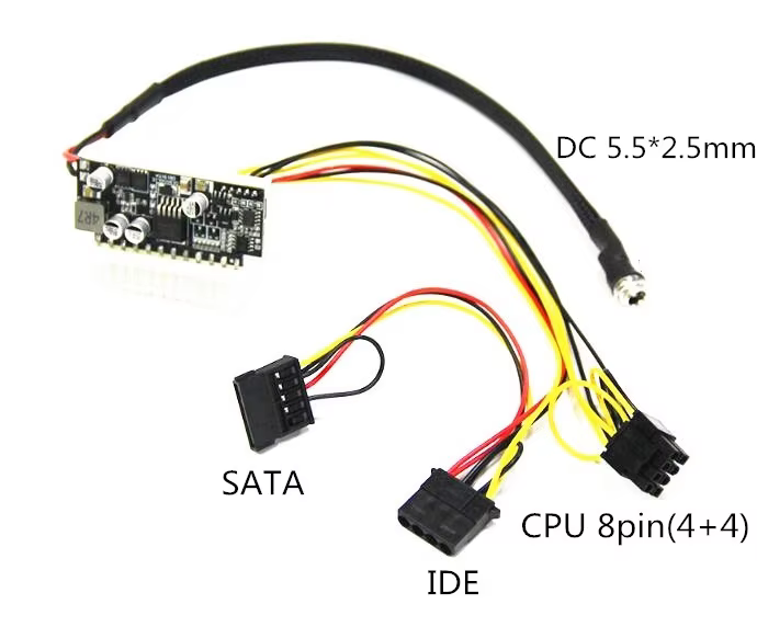 Detalle del conector 24 pines ATX