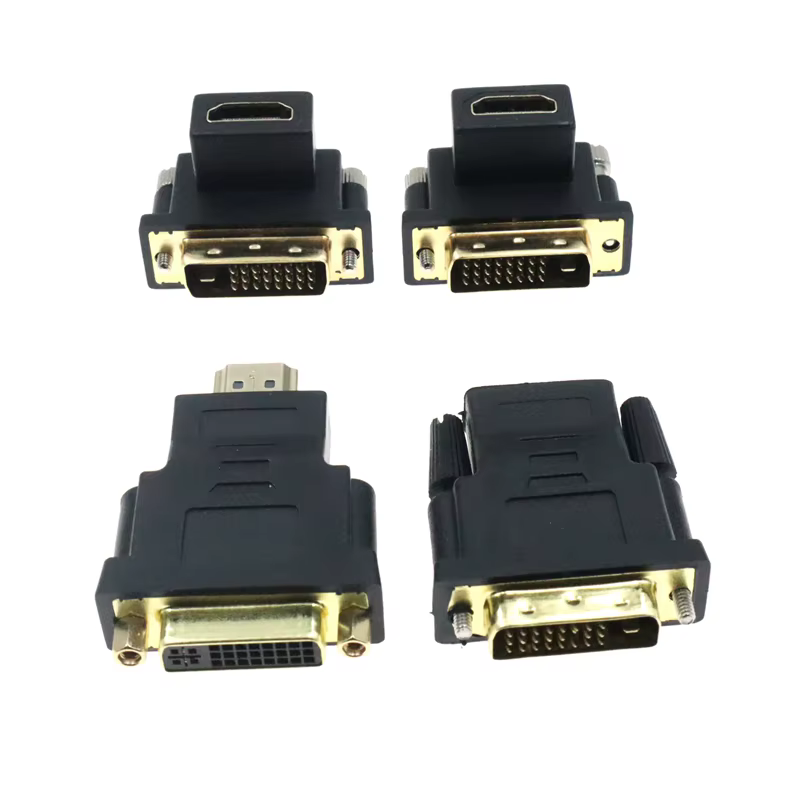 DVI y HDMI conectados