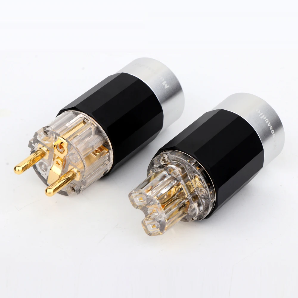 Hi-End E109G/F109G - Enchufe Schuko cobre puro para CA Hi-Fi - imagen 4