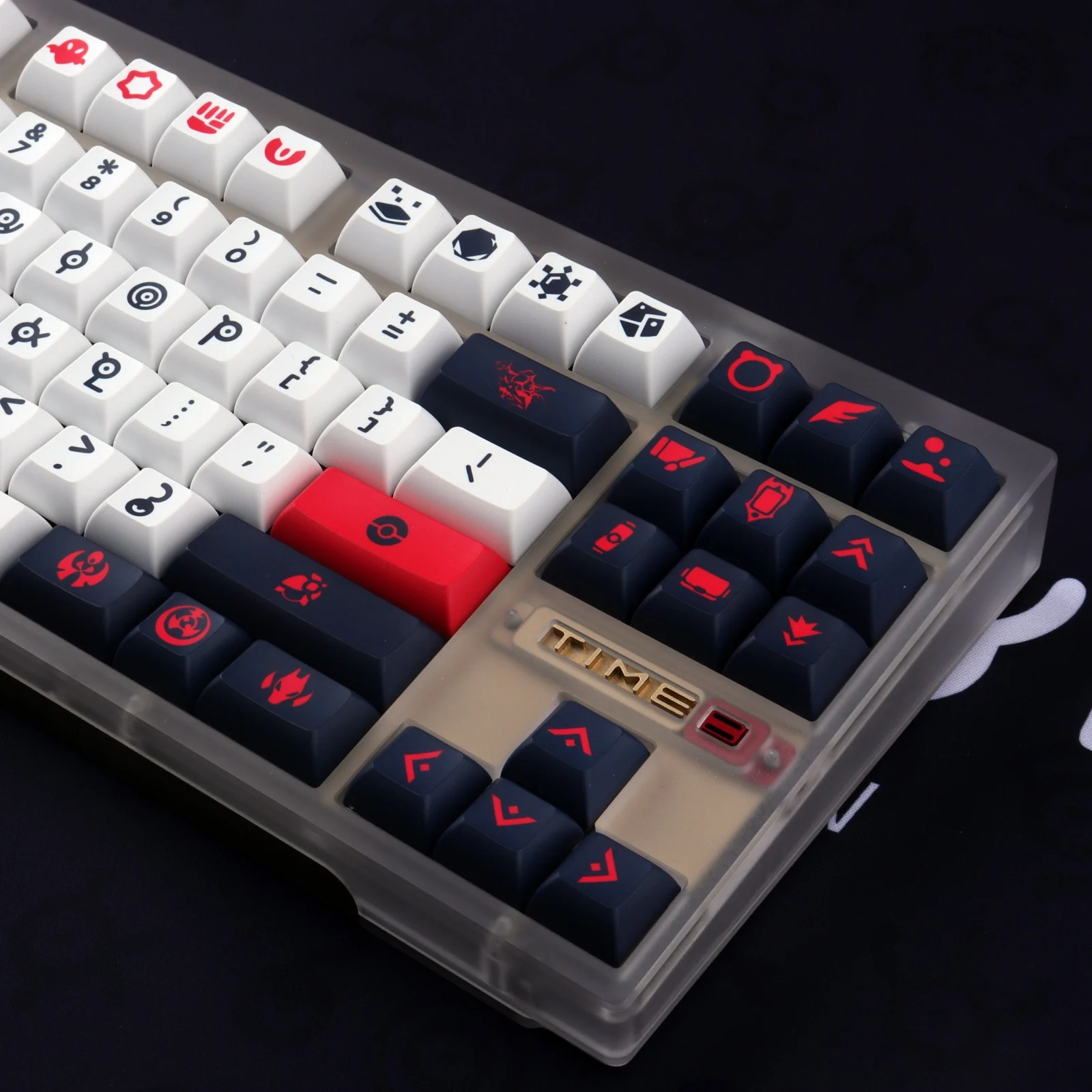 Set completo de 143 teclas PBT sublimadas