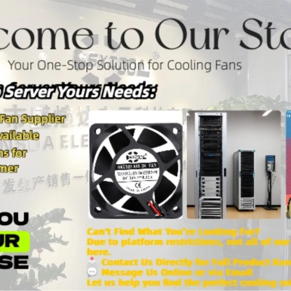Ventilador NMB 4020 vista frontal