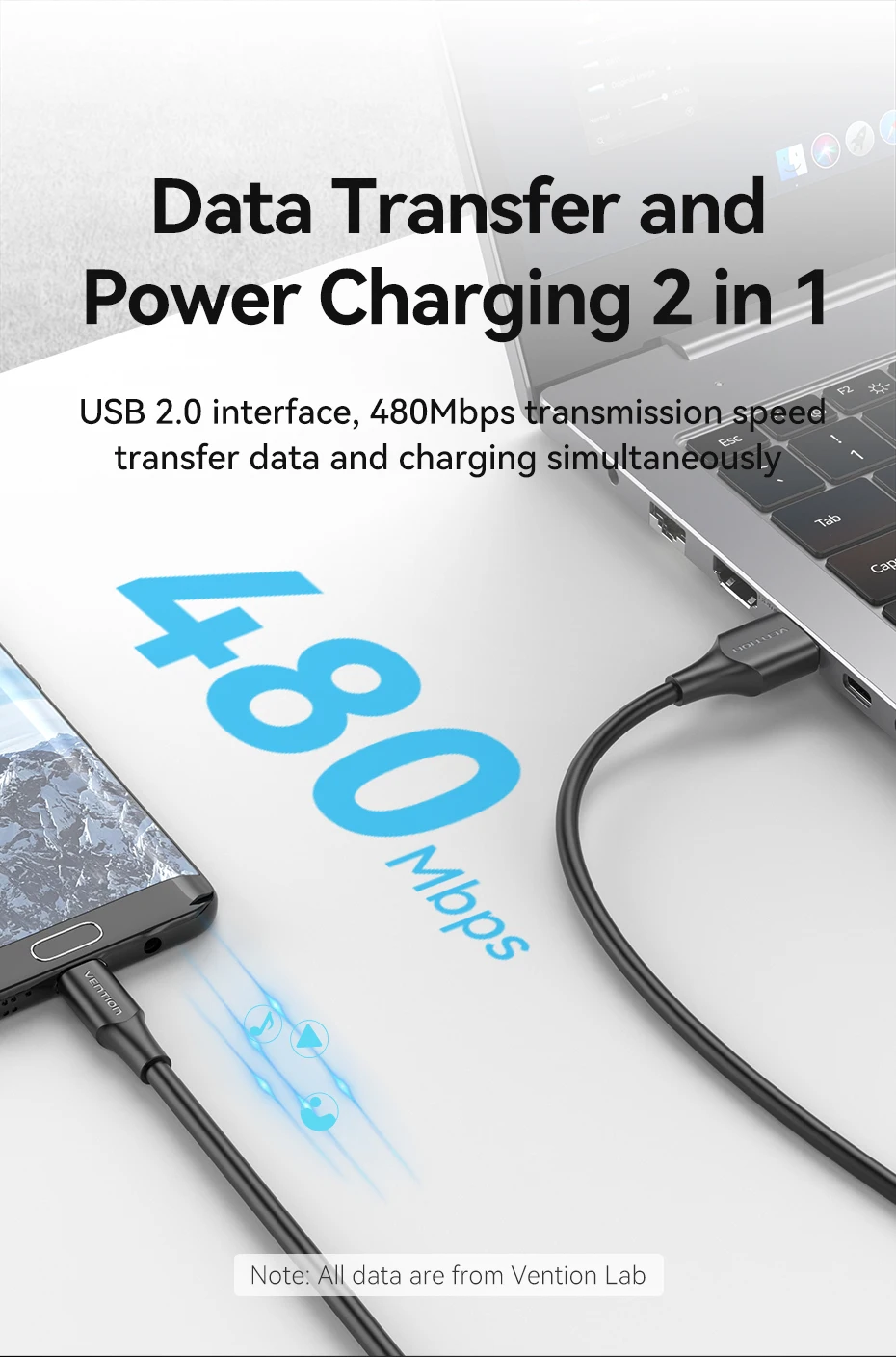 Estructura interna y transferencia USB 2.0