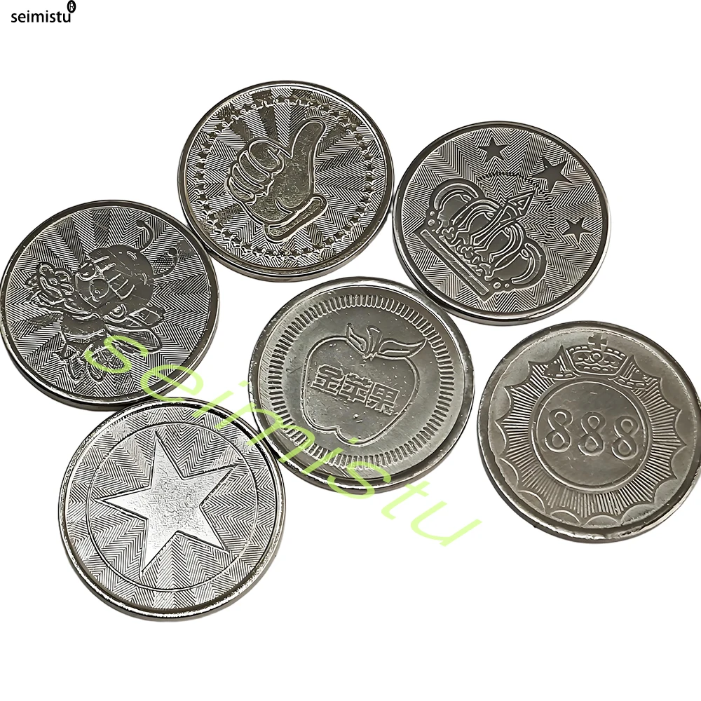 Fichas Arcade Acero Inoxidable para Aceptadores de Monedas