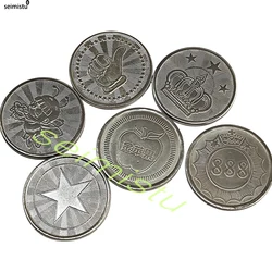 Fichas Arcade Acero Inoxidable para Aceptadores de Monedas