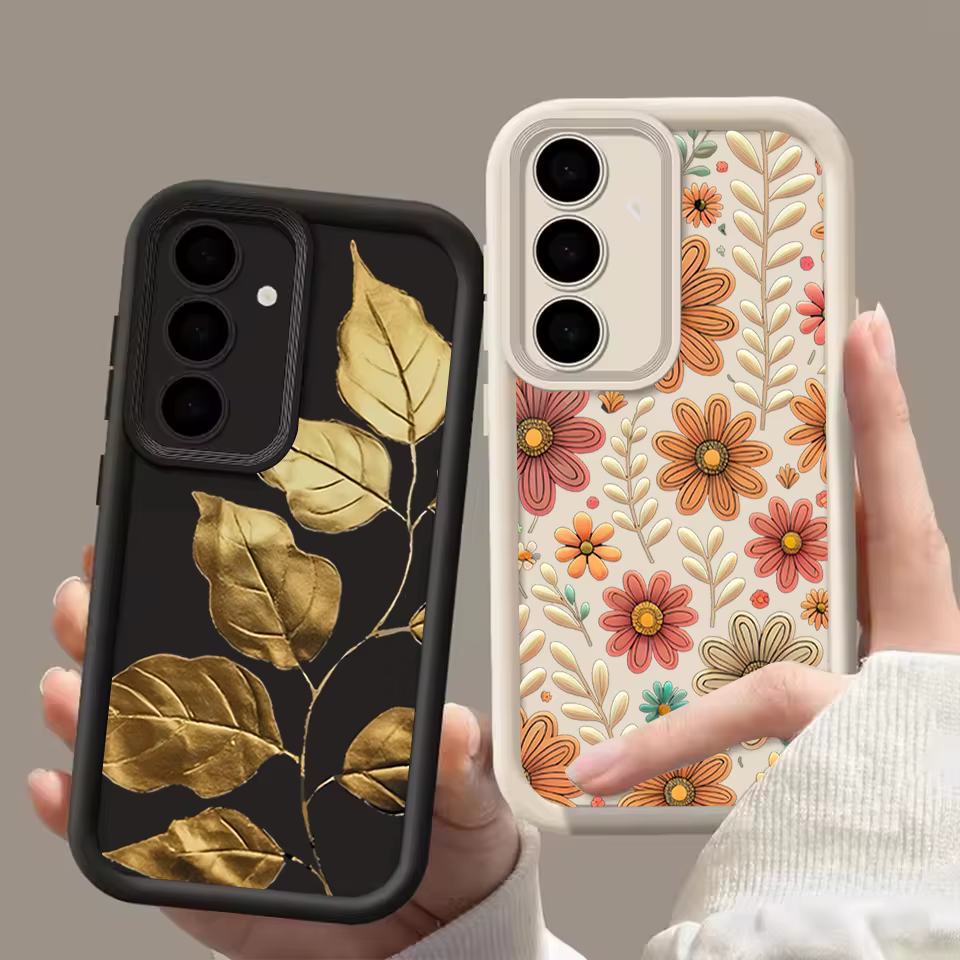 Funda Samsung Galaxy S24 Ultra - Silicona Flexible Diseño Floral Premium - imagen 5