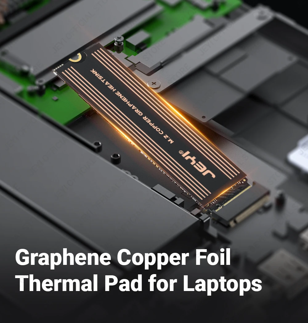 Disipador de grafeno para SSD M.2