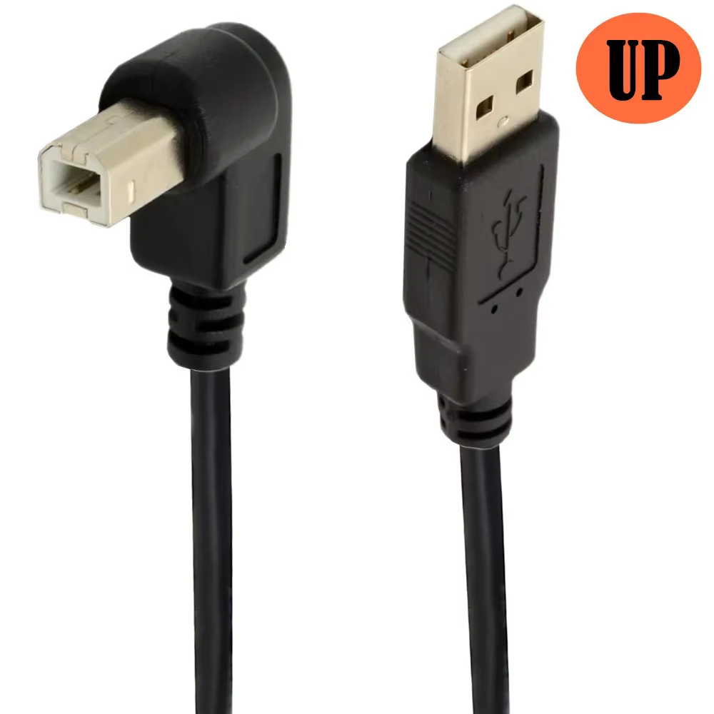 Cable en uso con impresora