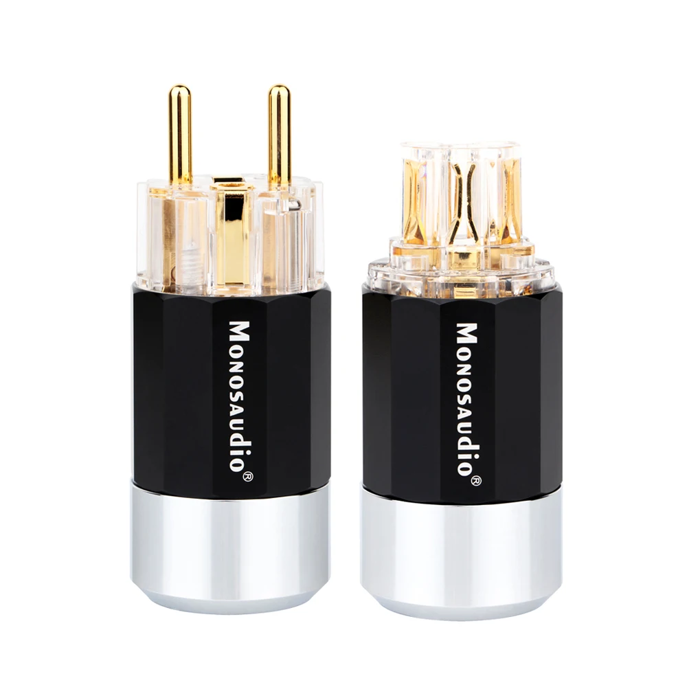 Hi-End E109G/F109G - Enchufe Schuko cobre puro para CA Hi-Fi