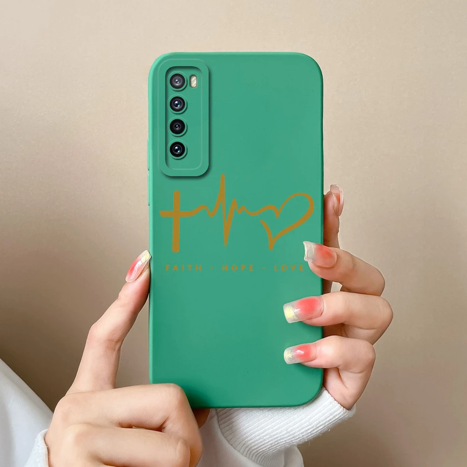 Funda Huawei Nova 7 Pro/7i/7 SE de Silicona con Corazón - imagen 2