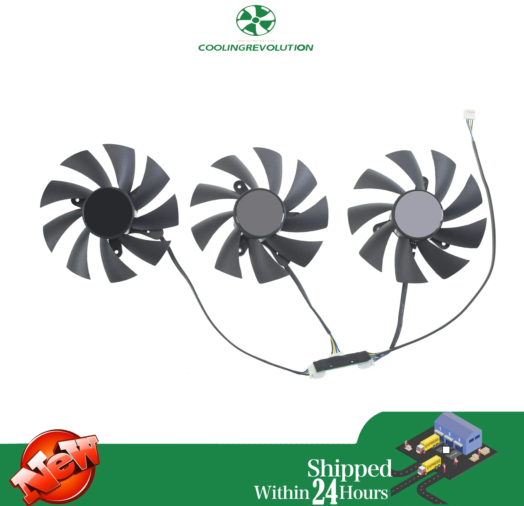 Ventilador GPU COOLING REVOLUTION 3 piezas