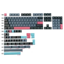 GMK 8008 Teclas PBT Sublimación Perfil Cherry para Teclado Mecánico