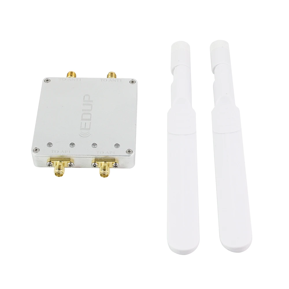 Instalación sencilla con conectores SMA