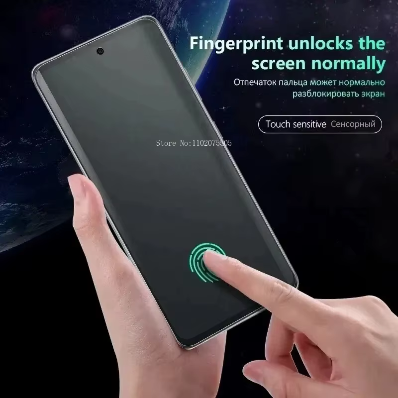 Protección de pantalla con enfoque en uso real