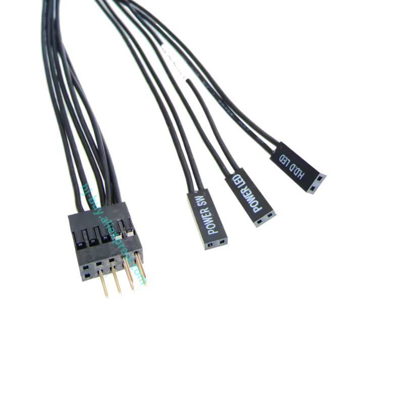 Cable dupont 6 pines extensión panel frontal