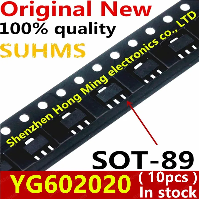 Chip YG 602020 en encapsulado SOT-89
