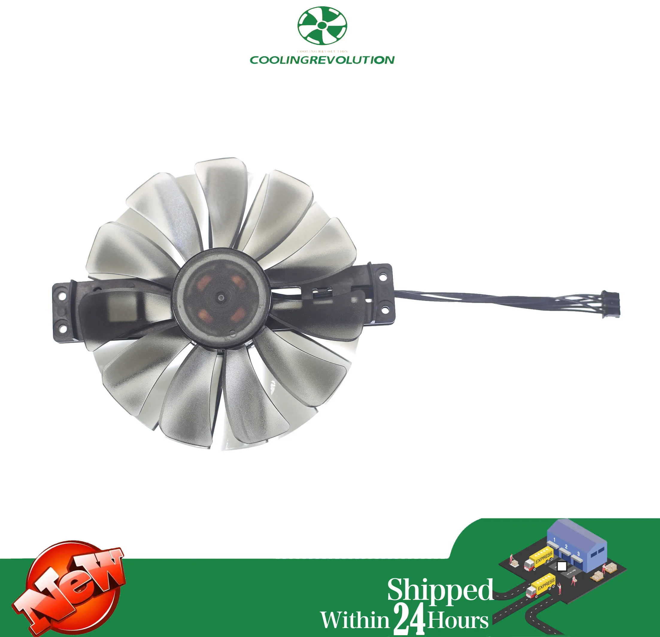 Ventilador FD10H12S detalle de aspas
