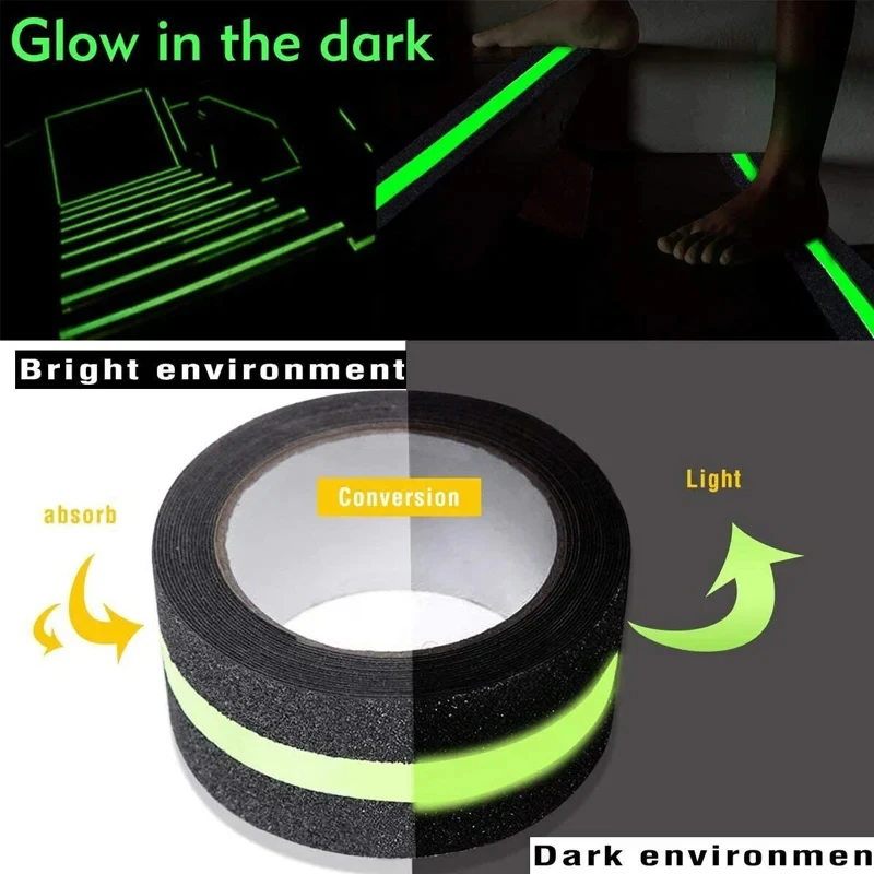 Tira luminosa de paso para mayor orientación en la escalera