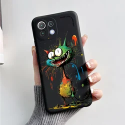 Xiaomi Mi 11 Lite 5G NE Funda TPU Antigolpes Conejo Panda Suave