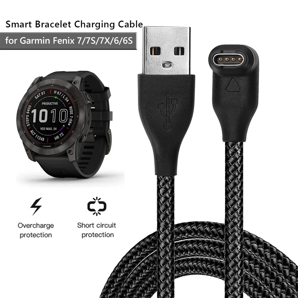 Cable carga USB Garmin – Datos para relojes inteligentes