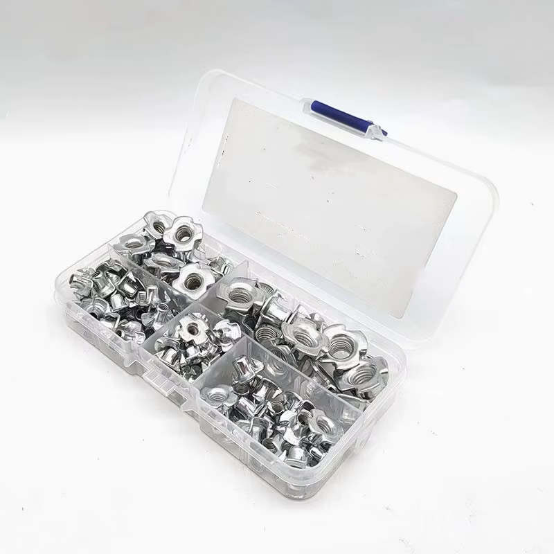 Detalle del acabado en zincado color plata