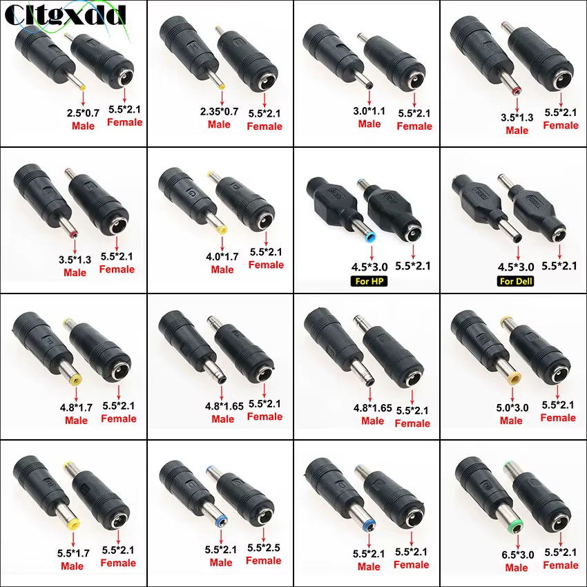 Adaptador DC Hembra 5,5 x 2,1 mm Universal - imagen 4