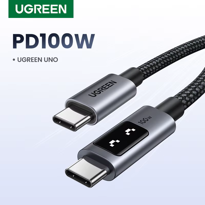 UGREEN UNO PD100W Cable USB-C de Carga Rápida