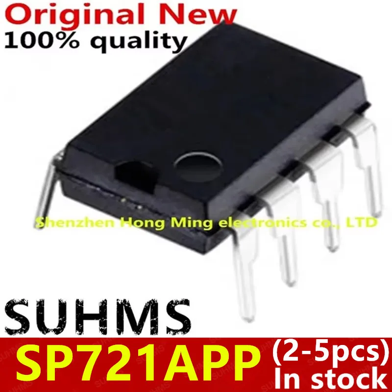 Chip Sp721app DIP-8 visto desde arriba