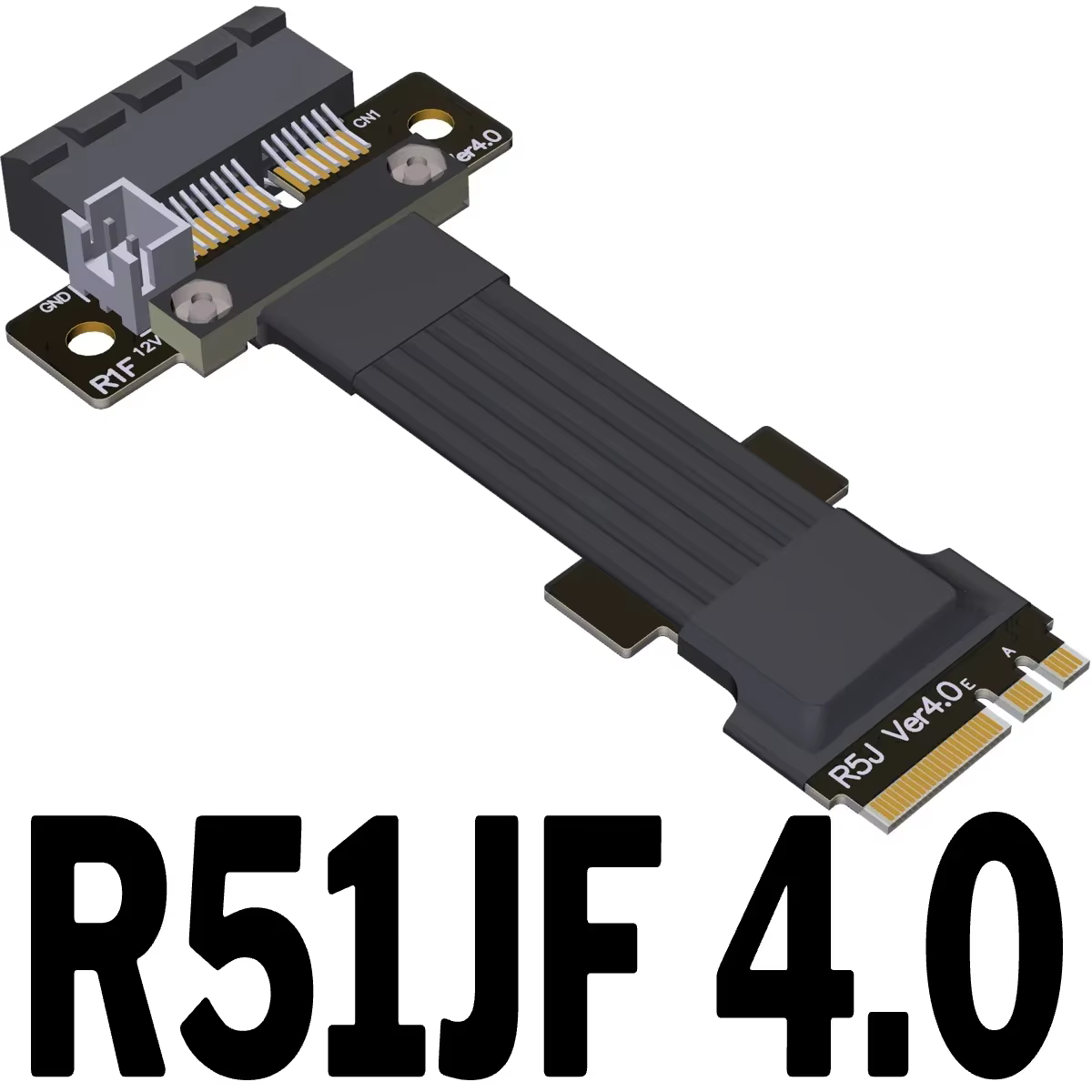 ADTLINK Cable de Extensión M.2 WiFi para PCIe 4.0 x1 Llave A.E Rápida
