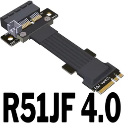 ADTLINK Cable de Extensión M.2 WiFi para PCIe 4.0 x1 Llave A.E Rápida