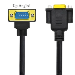 Cable Extensión VGA Macho Hembra – Codo 90 Grados Full HD