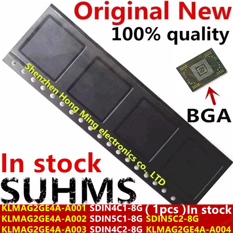 Chip de memoria NAND BGA vista superior
