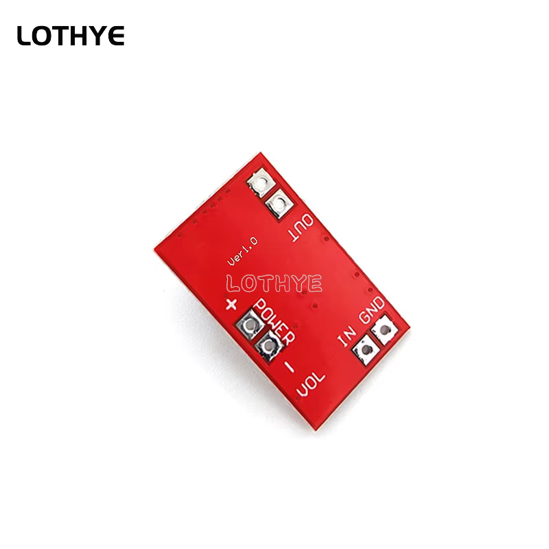 Ejemplo de montaje en proyecto de audio DIY