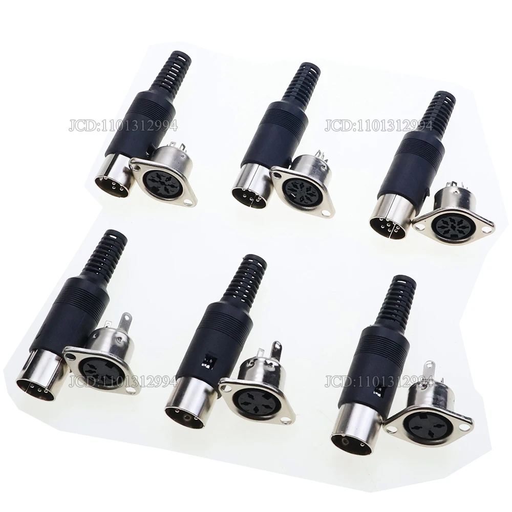 Conector DIN MIDI Panel - 3 a 8 Pines - imagen 5