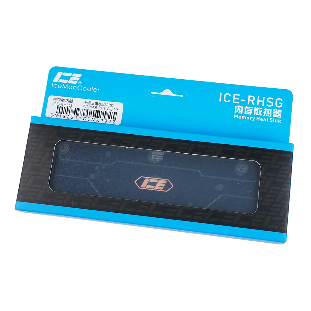 IceManCooler instalado en un módulo de RAM DDR4