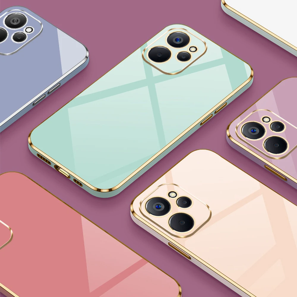 Funda Silicona Tecno Spark 10 Pro – Carcasa Trasera Cuadrada Lujo - imagen 4