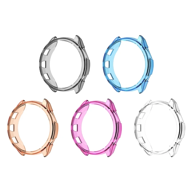 Funda protectora TPU transparente para Garmin Forerunner 965