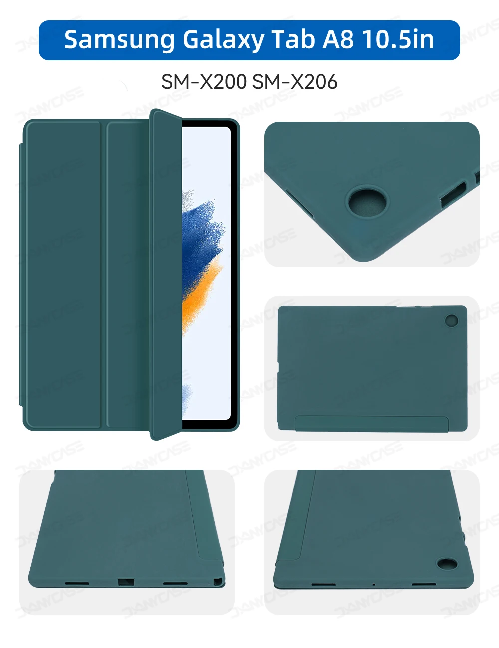Tablet en modo visualización y modo teclado