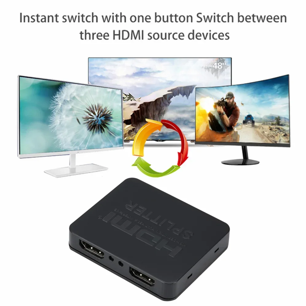 Divisor HDMI 4K 1x2 para Pantalla Dual en PC y Consola - imagen 4