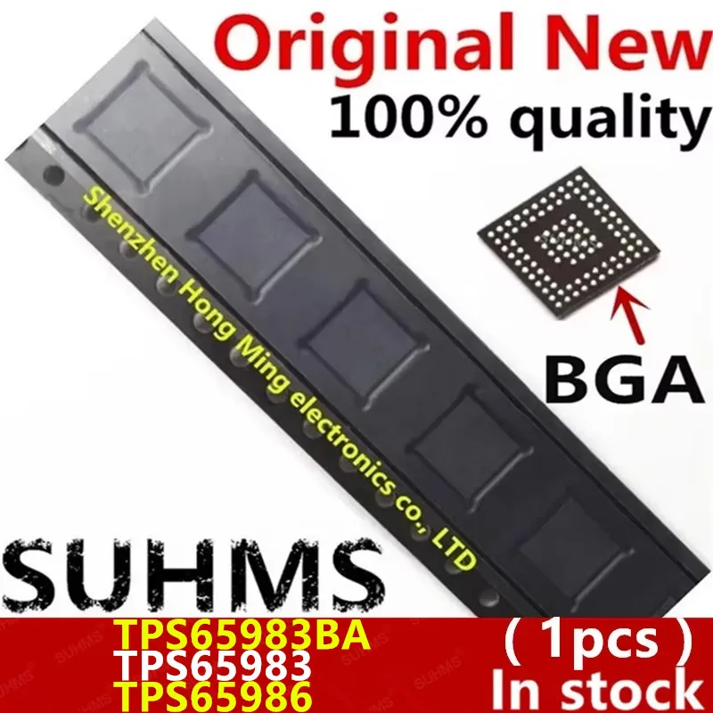 TPS65983 en encapsulado BGA para soldadura superficial