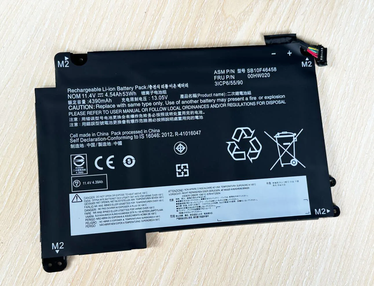 Batería Lenovo ThinkPad P40 Yoga – Repuesto Original - imagen 4