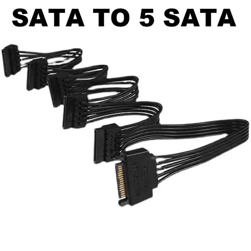 Detalle de conectores SATA hembra