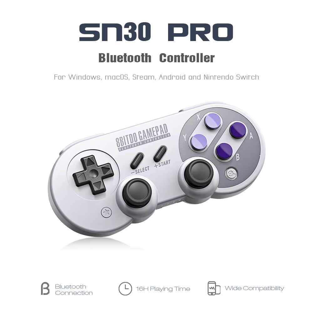D-pad y botones