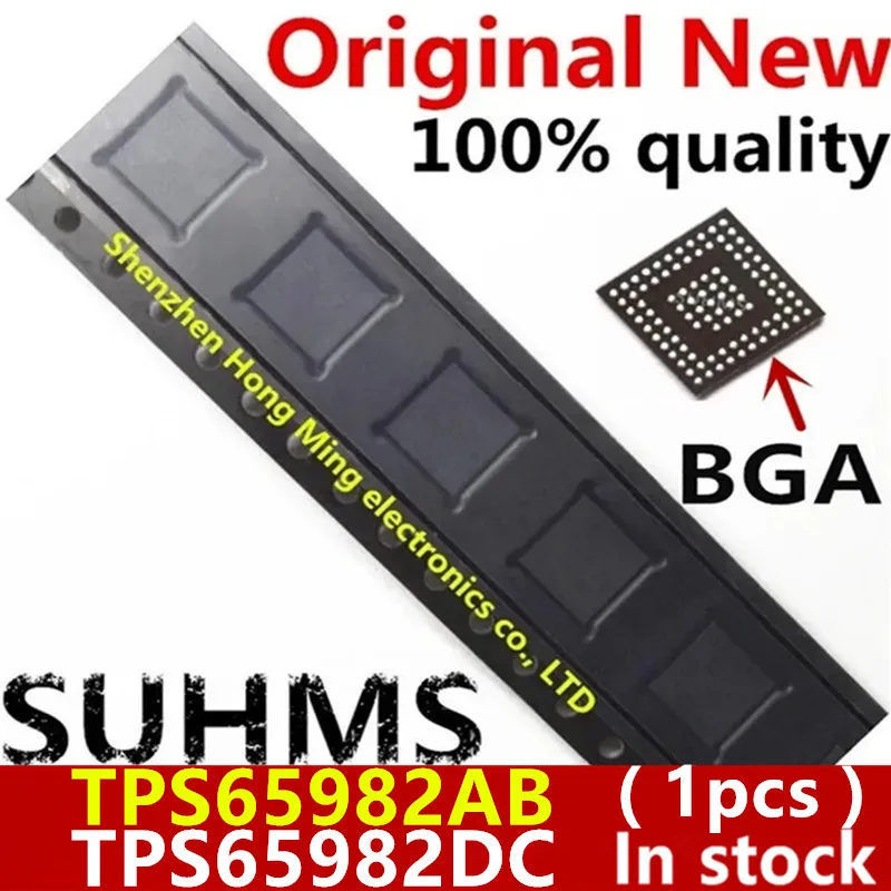 Chipset BGA TPS65982 vista superior