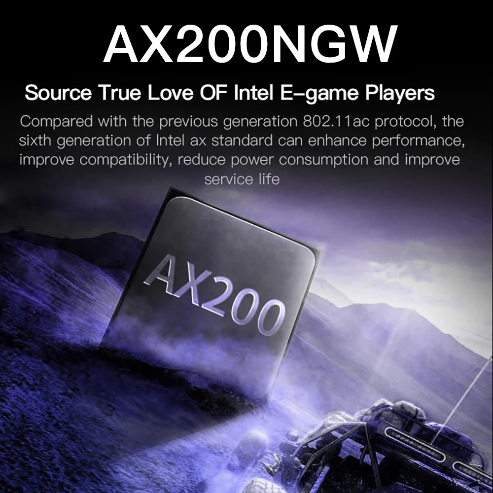 Adaptador M.2 a PCIe para WiFi 6 AX200/9260NGW AX210 - Bluetooth 5.3 - imagen 2