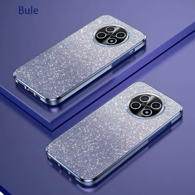 Huawei Nova Y91 Funda Silicona Gradiente Brillante Chapado - imagen 3