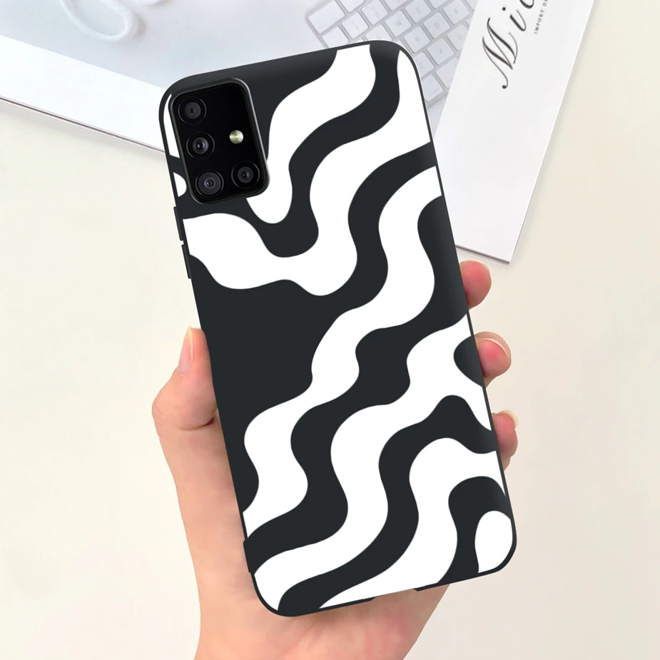 Funda instalada en Samsung Galaxy M51